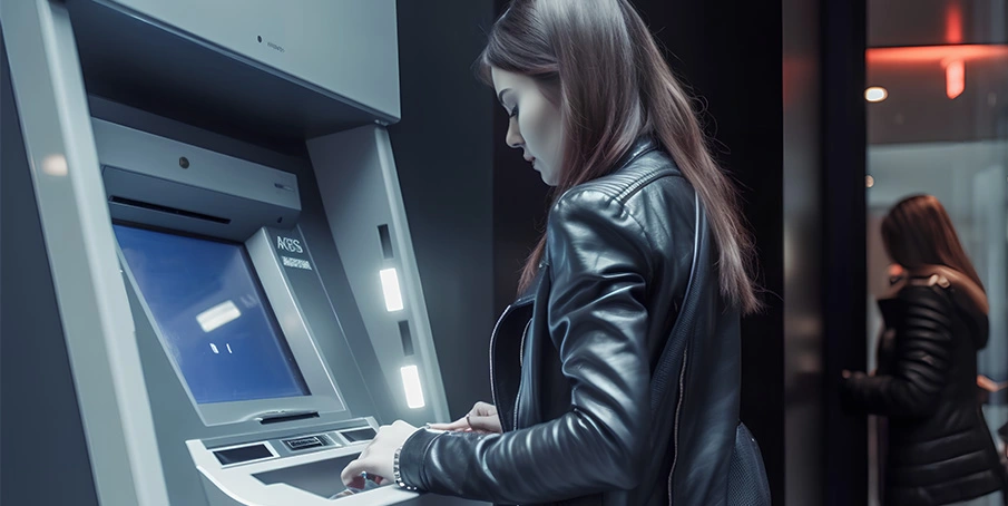 Biometric System Types is ​Bank Self Service Machine